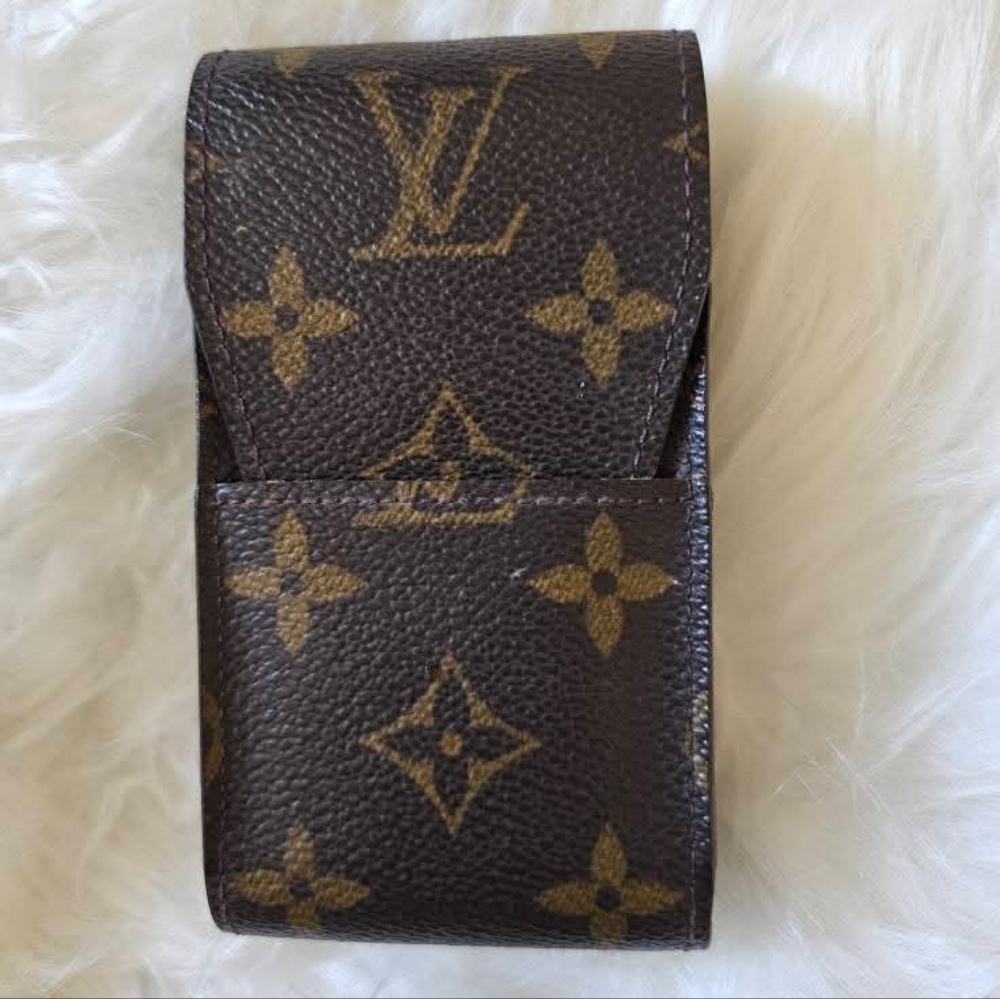 Louis Vuitton Brown Monogram Cigarette Case